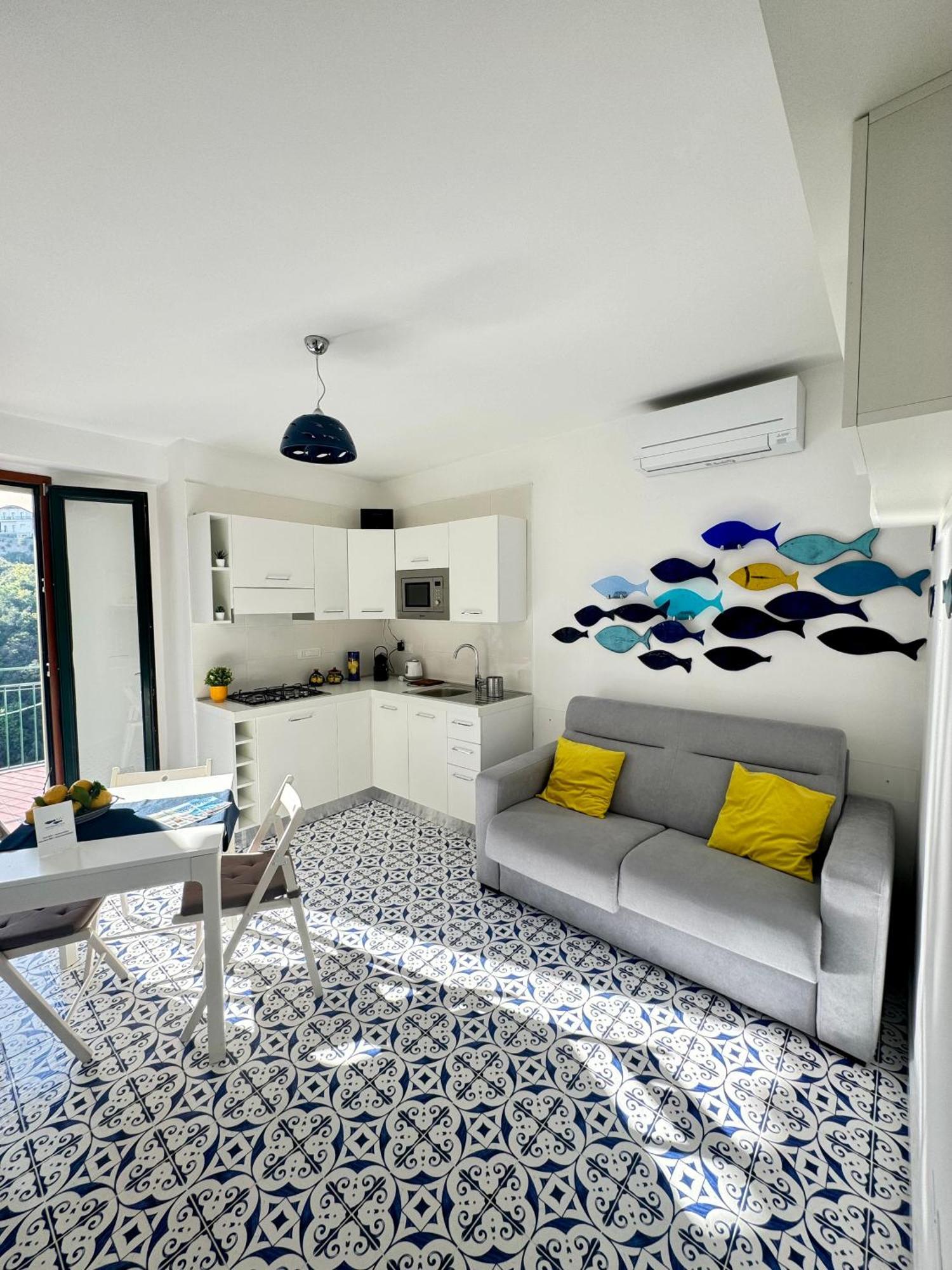 VietriPanoramic Flat Amalfi Coast - Sea View 1公寓 外观 照片