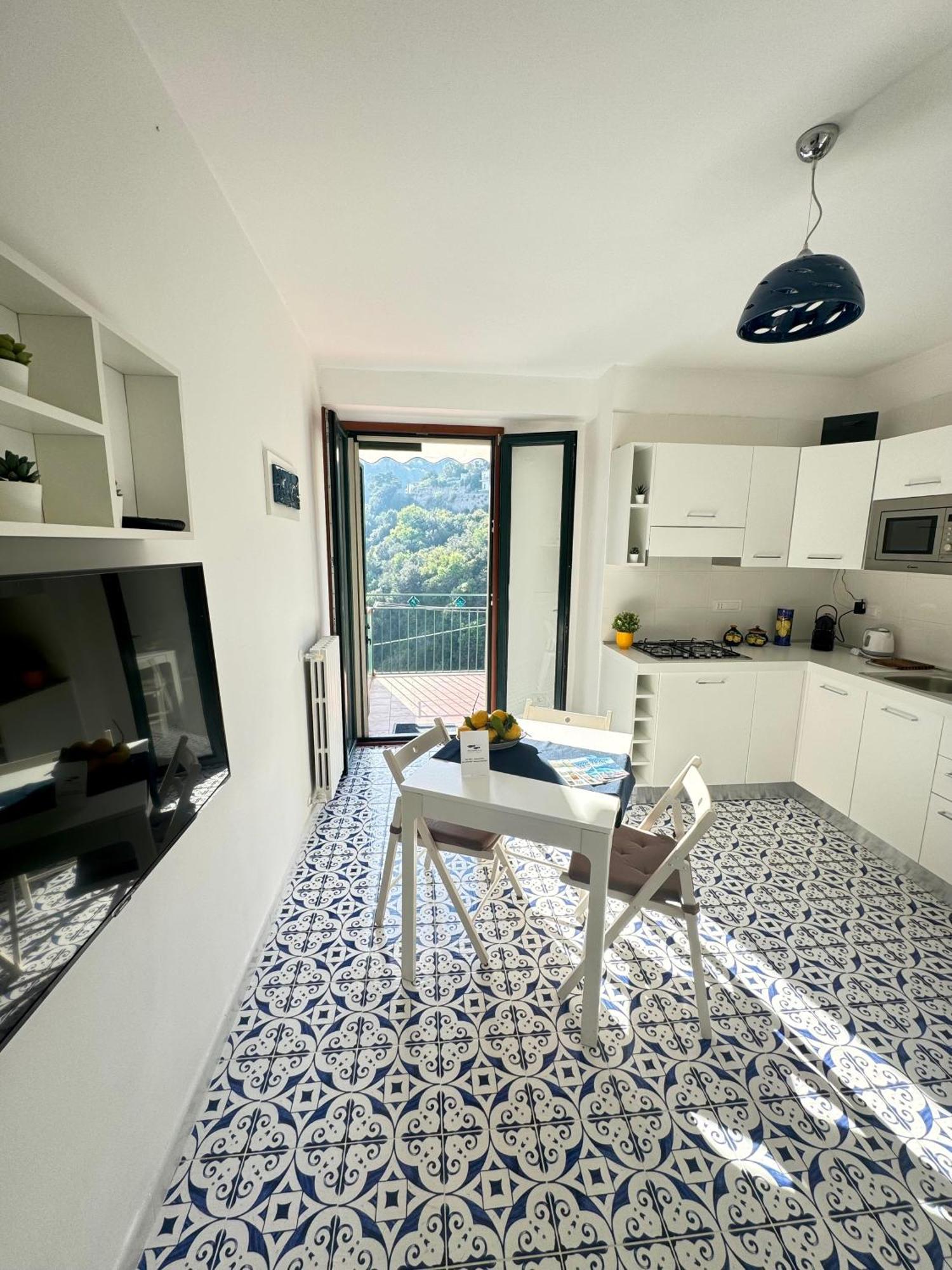 VietriPanoramic Flat Amalfi Coast - Sea View 1公寓 外观 照片