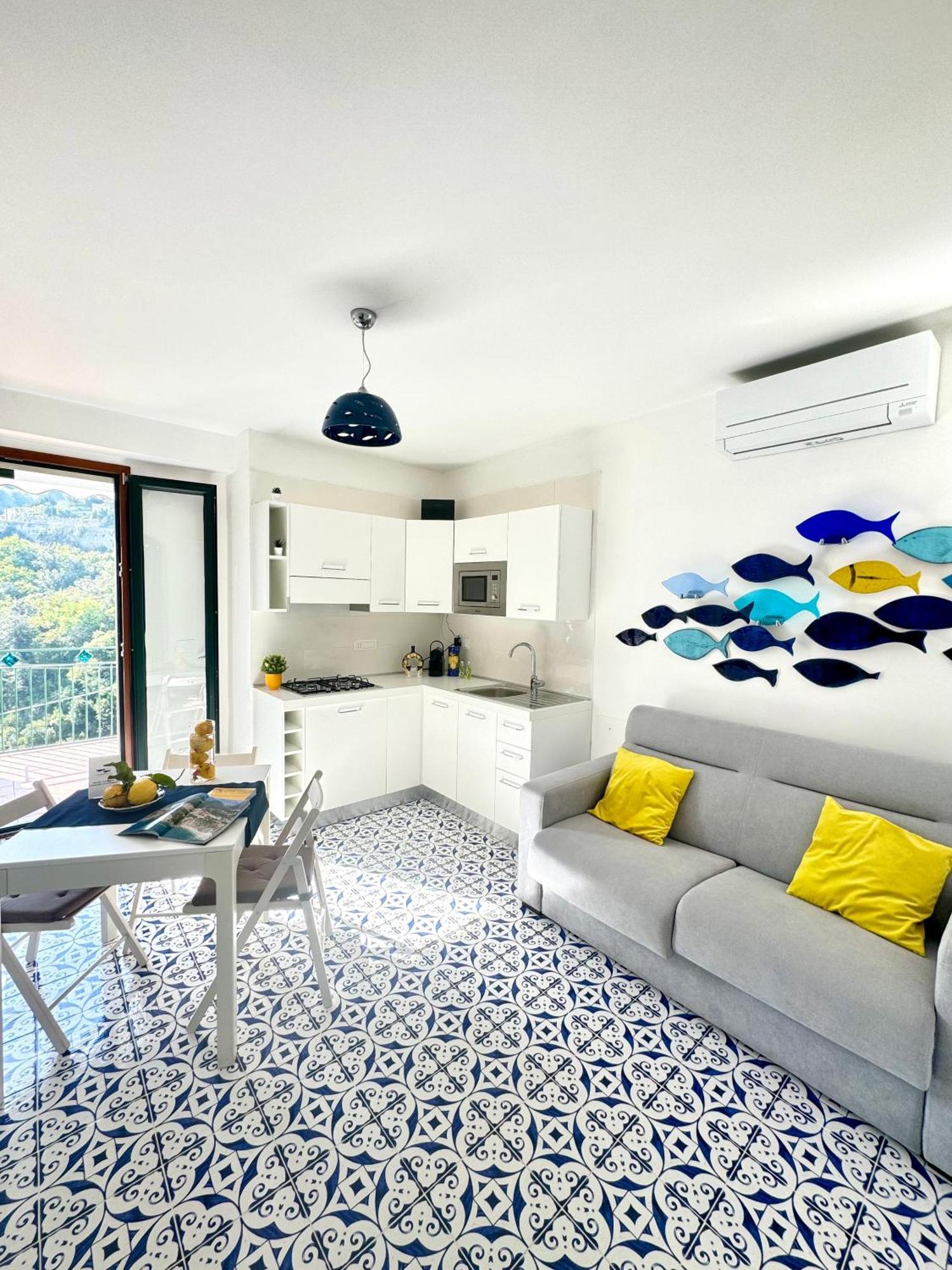 VietriPanoramic Flat Amalfi Coast - Sea View 1公寓 外观 照片